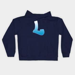 L - Blue Kids Hoodie